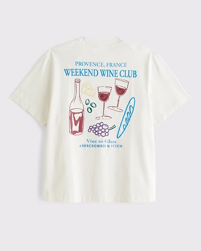 Cinque Terre Graphic Logo Tee