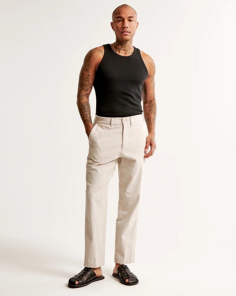 Essential Ribbed High-Neck Tank