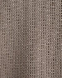 Long-Sleeve Grid Waffle Cropped Tee