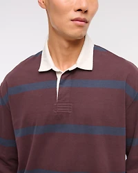 Long-Sleeve Rugby Polo