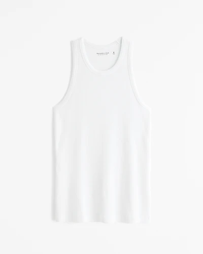 Essential Ribbed High-Neck Tank