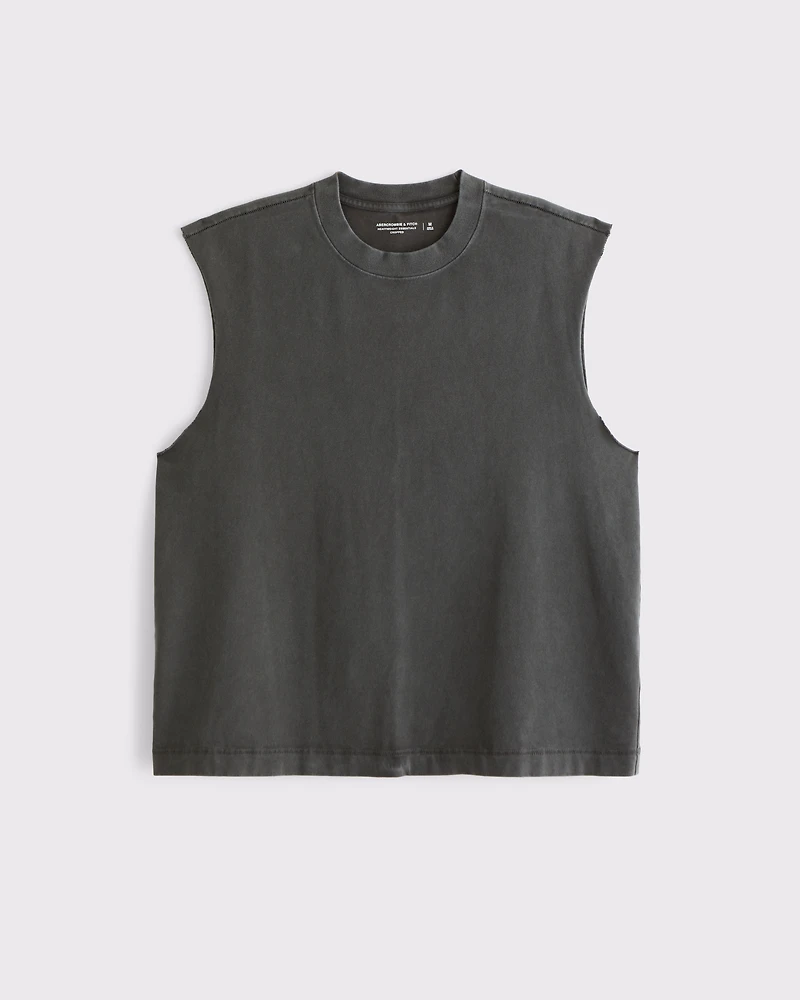 Premium Heavyweight Cropped Tank