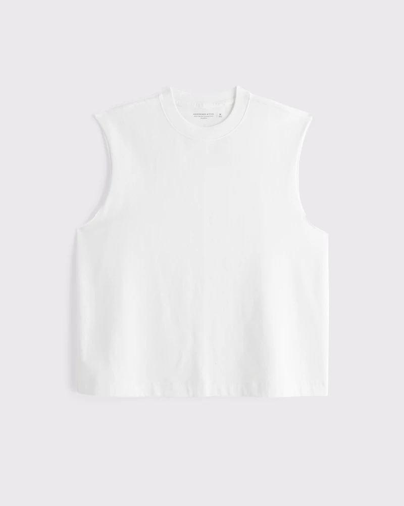 Premium Heavyweight Cropped Tank