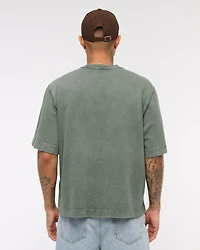 Premium Heavyweight Slub Cropped Tee