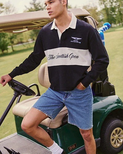 PGA Scottish Open Cropped Rugby Polo