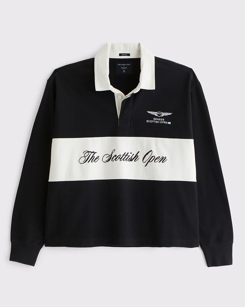 PGA Scottish Open Cropped Rugby Polo