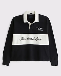 PGA Scottish Open Cropped Rugby Polo