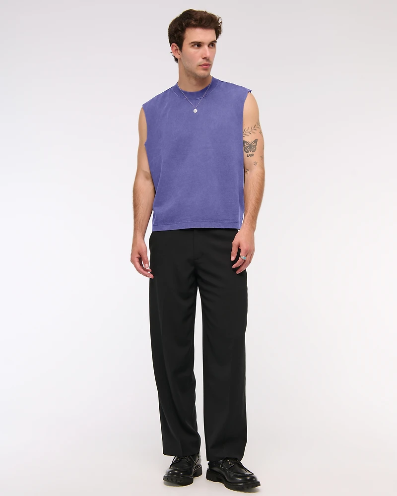 Premium Heavyweight Cropped Tank