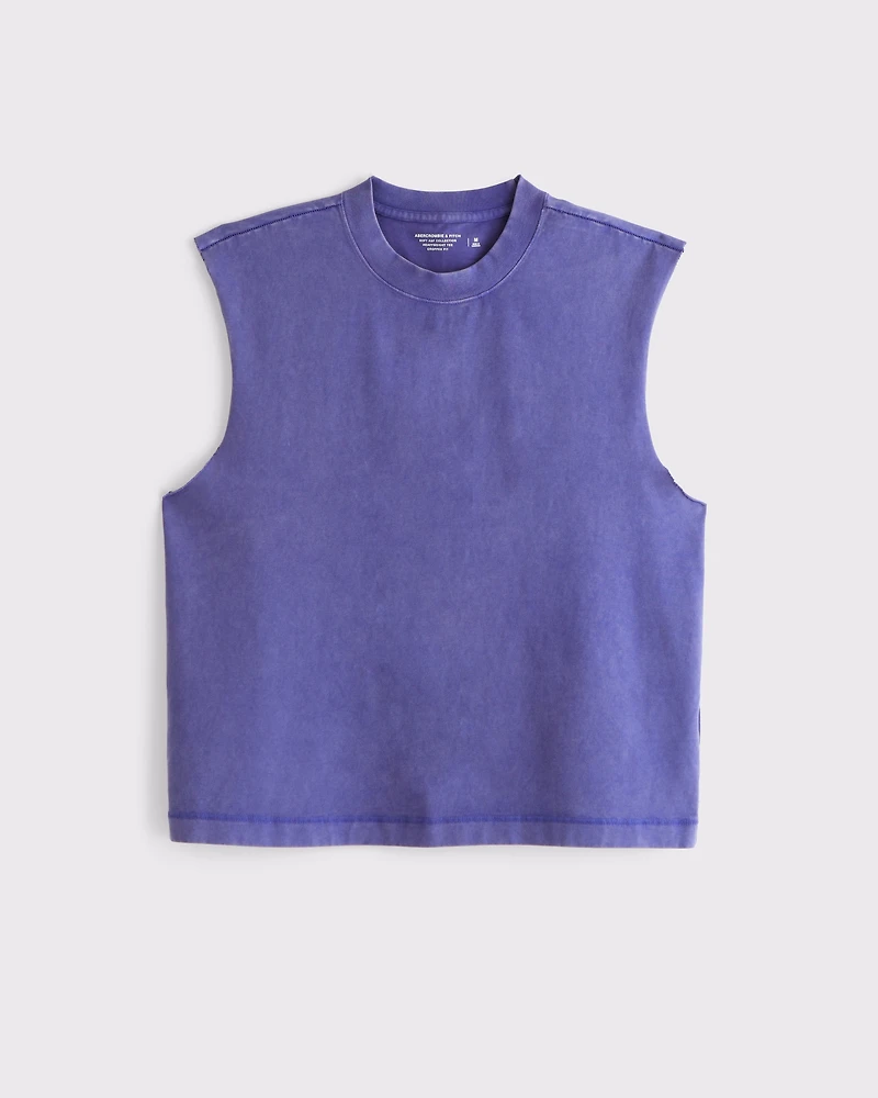 Premium Heavyweight Cropped Tank
