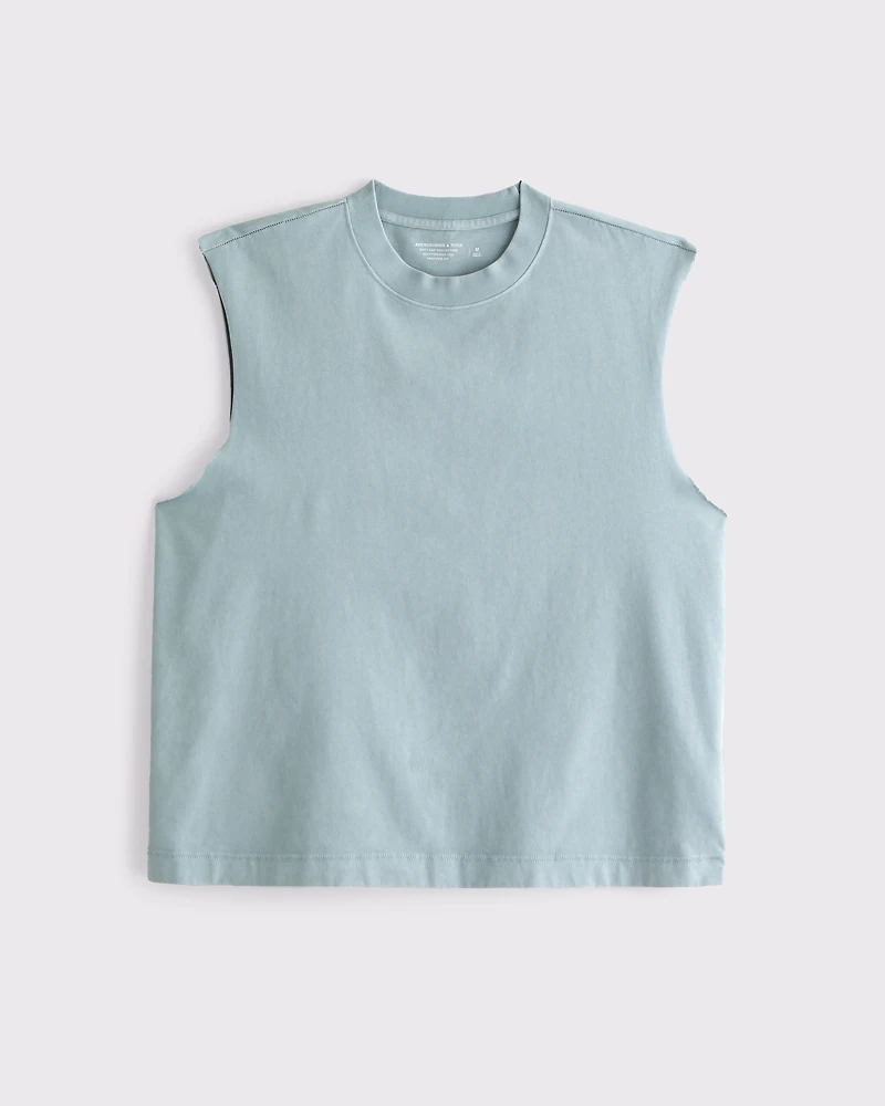 Premium Heavyweight Cropped Tank