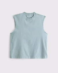 Premium Heavyweight Cropped Tank