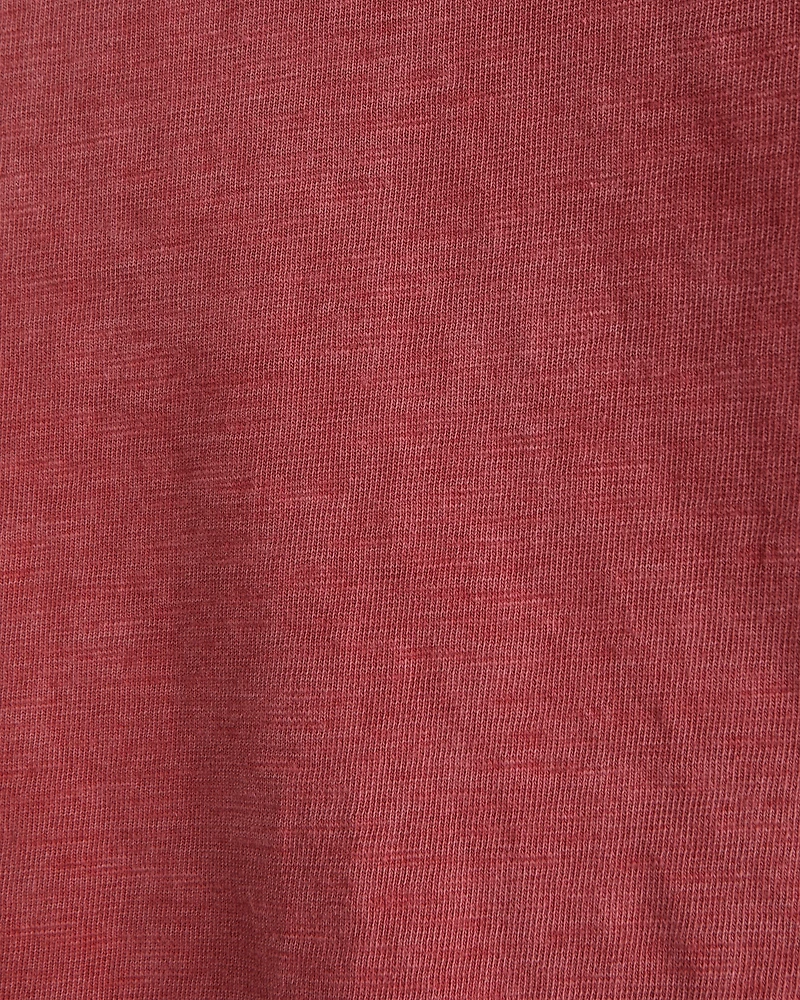 Premium Heavyweight Slub Cropped Tee