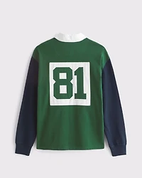 Vol. 28 Long-Sleeve Danzy Rugby Polo