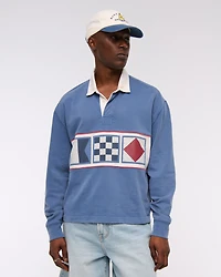 Long-Sleeve Rugby Polo