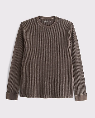 Long-Sleeve Classic Waffle Tee