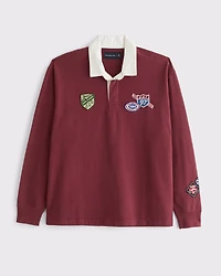Long-Sleeve Rugby Polo