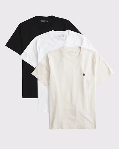 3-Pack Slim Polished Logo Tees