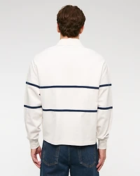 Dallas Cowboys Cropped Rugby Polo