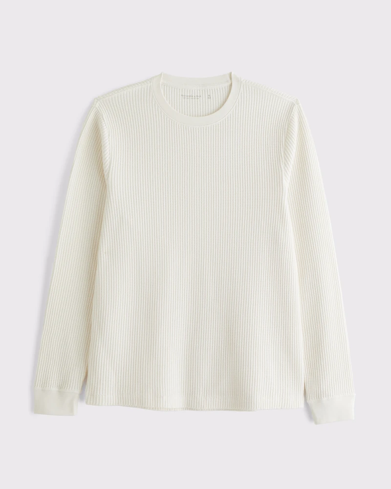 Long-Sleeve Classic Waffle Tee