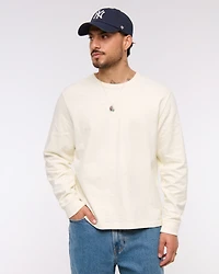 Long-Sleeve Premium Heavyweight Slub Tee