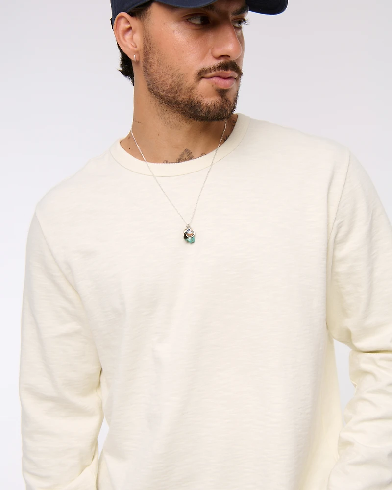 Long-Sleeve Premium Heavyweight Slub Tee