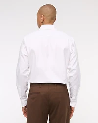A&F Collins Slim Stretch Suiting Shirt