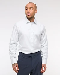 A&F Collins Slim Stretch Suiting Shirt