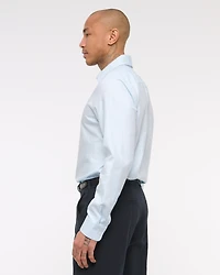 A&F Collins Slim Stretch Suiting Shirt