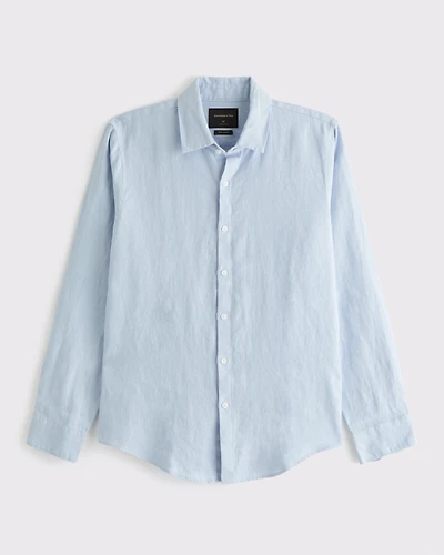 The A&F Collins Linen-Blend Shirt