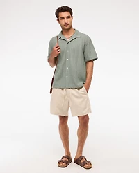 Camp Collar Lace Shirt