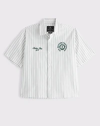 Short-Sleeve Memorial Tournament Workwear Button-Up Shirt