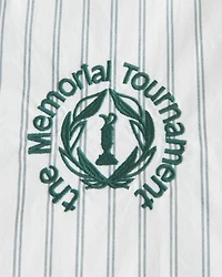 Short-Sleeve Cropped Memorial Tournament Workwear Button-Up Shirt