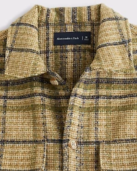 Boucle Shirt Jacket