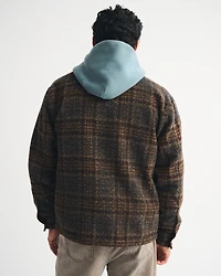 Boucle Shirt Jacket
