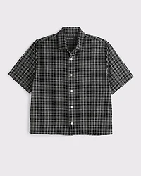 Short-Sleeve Button-Up Shirt