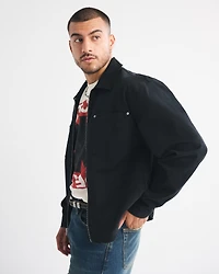 Zip Shirt Jacket