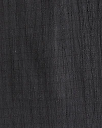 Garment-Dye Plaid Button-Up Shirt