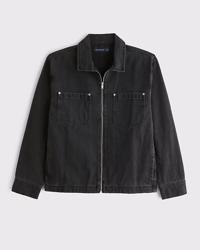 Zip Shirt Jacket