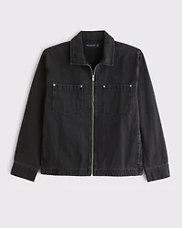 Zip Shirt Jacket