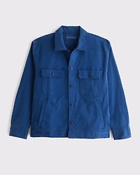 Twill Shirt Jacket