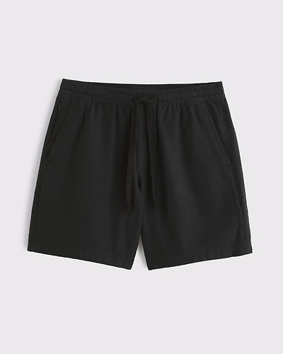 Cotton Texture Pull-On Short