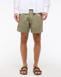 Cotton-Blend Pull-On Short