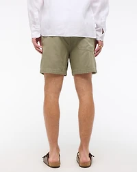 Cotton-Blend Pull-On Short