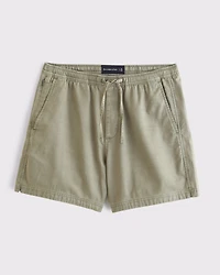 Cotton-Blend Pull-On Short