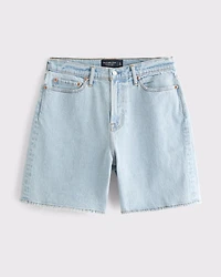 Athletic Loose Denim Short