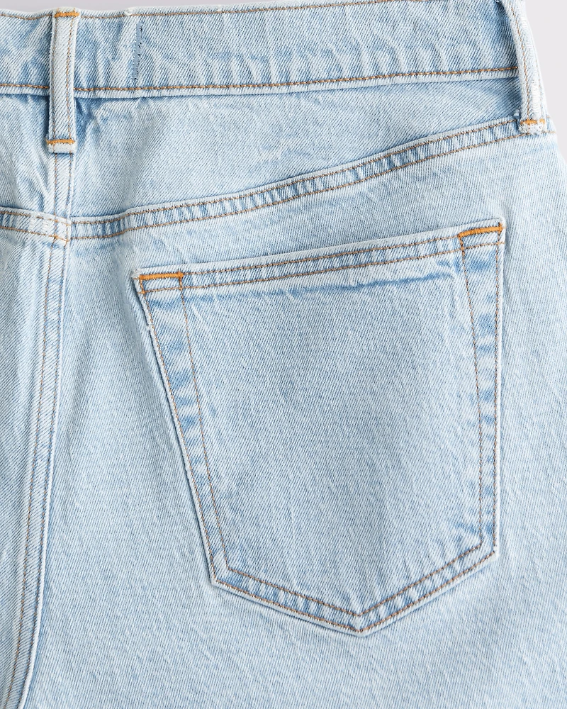 Athletic Loose Denim Short