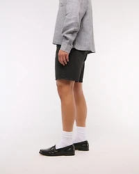 Athletic Loose Denim Short