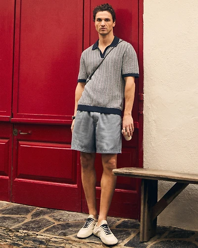 Cotton-Blend Pull-On Short