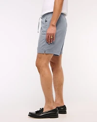 Cotton-Blend Pull-On Short