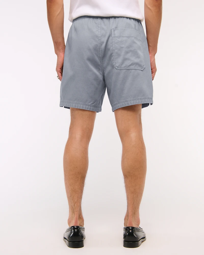 Cotton-Blend Pull-On Short
